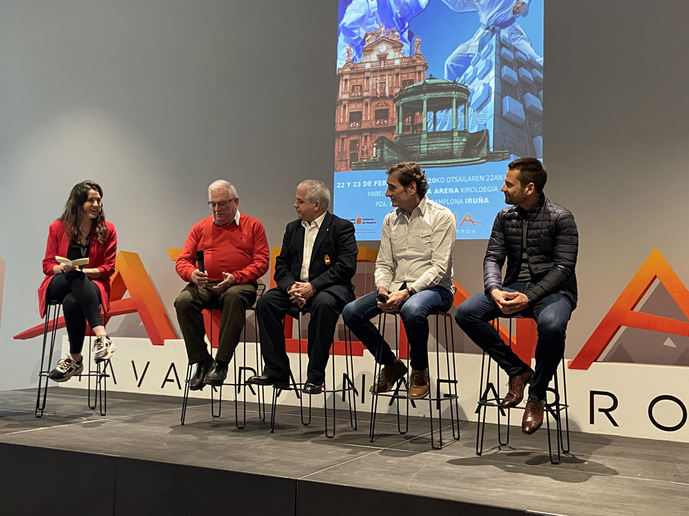 M&aacute;s de 800 participantes compiten en Navarra Arena en la primera fase de la Liga Nacional de K&aacute;rate